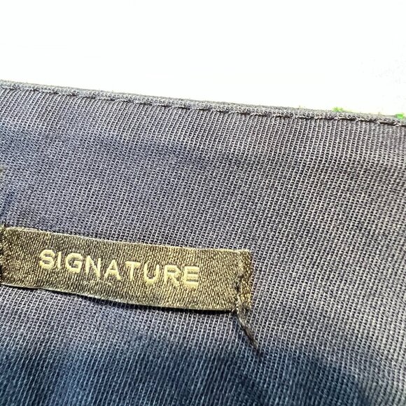 🌴 Talbots Signature Palm Print Pants – Coastal Charm in Size 16 💐 - Picture 6 of 12